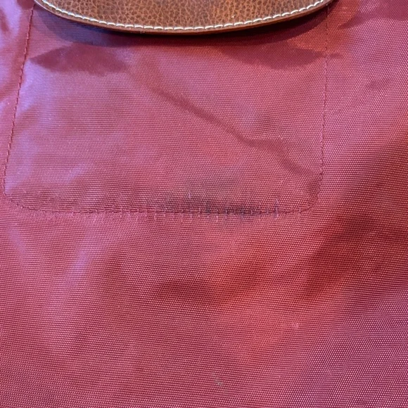 Longchamp le Pliage Burgundy Tote Bag Large - Picture 8 of 13